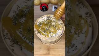 👩🏼‍🍳 Recette  Mont d’or rôtie au miel 🍯🧀 food cook eat cooking cheese asmr recipe [upl. by Feinberg]