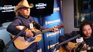 Dwight Yoakam x Post Malone  The Bottle Let Me Down at Sirius XM Radio [upl. by Missy]