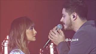 AITANA Y CEPEDA NO PUEDO VIVIR SIN TI  OT Hasta Pronto Barcelona Palau  28122018  Jejuu14 [upl. by Haral]