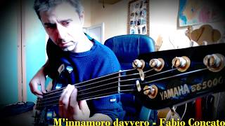 Minnamoro davvero  Fabio Concato Bass cover [upl. by Sadira]