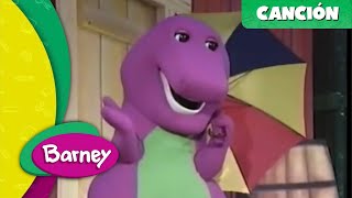 Barney Canciones  Si las gotas de lluvia [upl. by Llyrehc586]