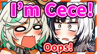 Shiori Mistook Cecilia as Gigi for being Too Much Like Gigi 【HololiveEN】 [upl. by Arok333]