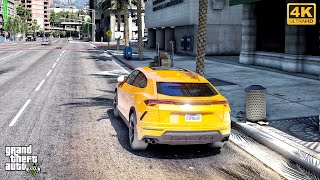 GTA 5 with Ultra Realistic 2023 Graphics Mod  Lamborghini Urus Gameplay [upl. by Elleron79]