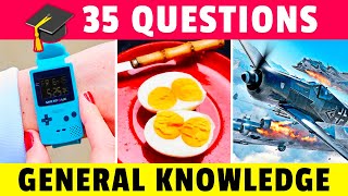 General Knowlegde Trivia Quiz 🤔🧠  35 Questions [upl. by Lytton]