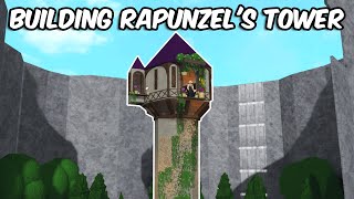 BUILDING RAPUNZELS TOWER IN BLOXBURG [upl. by Nomae952]