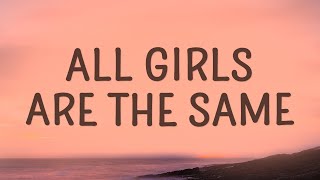 Juice WRLD  All Girls Are The Same Lyrics [upl. by Ellata]