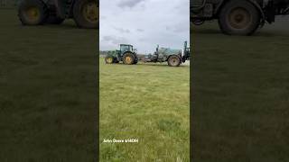 John Deere 6140M with Goldacres farming johndeere goldacres tractor farm [upl. by Jennica152]