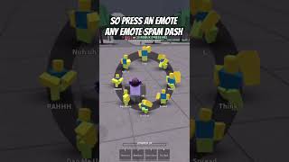 how to do 3m1 dash emote dash tech [upl. by Saffian67]