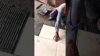 Mastering 40x40 Floor Tile Installation [upl. by Yklam]