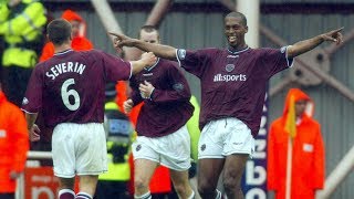 Classic Match Heart of Midlothian 51 Hibernian 11082002 [upl. by Nerat]