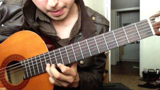 Mujeres Divinas  Vicente Fernandez  Requinto  Tutorial  Leccion de Guitarra Parte 1 [upl. by Aetnuahs720]