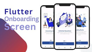 Flutter Onboarding Screen 2024  Simple amp Easy [upl. by Stringer]