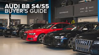 Audi B885 S4 amp S5 Buyers Guide  Models Engines Options And More [upl. by Atiuqam]