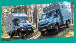 IVECO DAILY 4X4 Motorhome Comparison – Which Offroad Camper is Better [upl. by Winsor285]