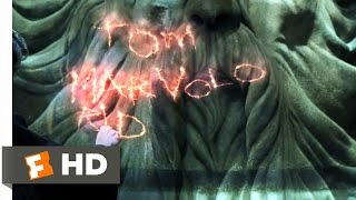 Harry Potter and the Chamber of Secrets 45 Movie CLIP  Riddle Unraveled 2002 HD [upl. by Airreis]