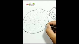 DRAWING REALISTIC JACKFRUIT [upl. by Medarda169]