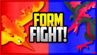 MOLTRES VS GALARIAN MOLTRES ► Pokémon Form Fight Sword amp Shield Crown Tundra [upl. by Lraed232]