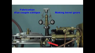 Fabrication dun couple conique partie 1  Bevel gears making part 1 [upl. by Adihsar]