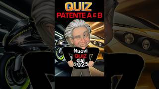 Quiz patente B 2025 n2 Nuovo esame teoria patente guida Nuovi quiz ministeriali 2025 [upl. by Leboff]