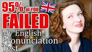 How good is YOUR English pronunciation 5 PASS THIS TEST [upl. by Krischer]