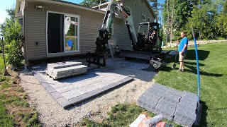 Finally Installing my TechoBloc Patio [upl. by Longmire998]