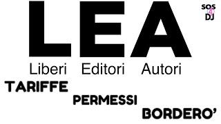 LEA Permessi tariffe borderò Tutto ciò che serve sapere [upl. by O'Carroll]