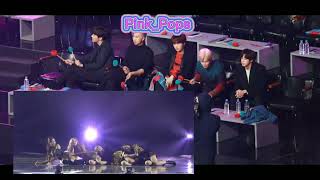 BTS REACTION TO BLACKPINK DDU DU DDU DU  FOREVER YOUNG GDA 2019 [upl. by Hawken]