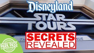 Disneyland Star Tours Secrets Revealed [upl. by Kutchins]