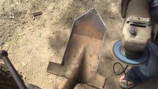 Making a metal detecting digging shovel [upl. by Accisej]