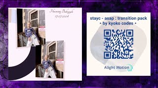 Alight motion edits code алайт моушен эдиты коды alightmotioncodekpopedit qrcode editcode [upl. by Niraa]