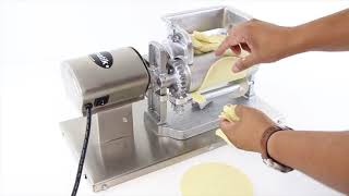 Tortilla Maker Electric Machine Roller With Motor Modern Design Prensa Tortilladora Tortillas a mano [upl. by Homerus]