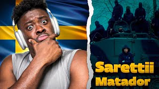 Sarettii 5148  Matador 🇸🇪🔥 Official Music Video REACTION [upl. by Doowron]