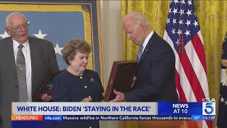 White House Bidens staying in the race [upl. by Kask]