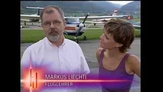 Francine Jordi  Auf dem Weg zur Pilotin Doku 2002 [upl. by Toddie]