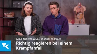 Richtig reagieren bei einem Krampfanfall I Alina Kriesten amp Dr Johannes Wimmer [upl. by Jehius]