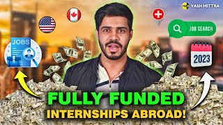 Fully funded international internships for 2023  Intern Abroad for Free [upl. by Mixam]