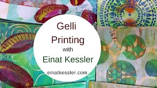 Gelli® Plate Printing [upl. by Joed976]