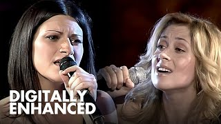 Lara Fabian amp Laura Pausini  La Solitudine Live at Dolce Italia Italy 2002  HD [upl. by Piefer]