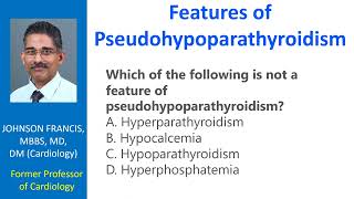 Features of pseudohypoparathyroidism [upl. by Elleved]