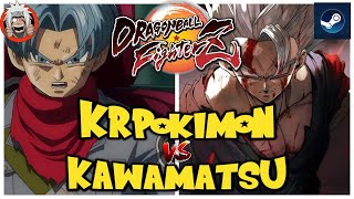 DBFZ Kawamatsu vs KRPokimon GogetaSS4 Trunks Vegito vs Trunks Gohan GokuSSJ [upl. by Mueller375]