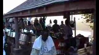 Steel Band playing at Shirley Heights Antigua [upl. by Campos]