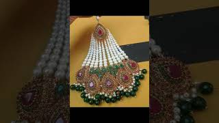 Asian style jhumar for bridal unique design for Easten bridals outclass fashion [upl. by Maddi]