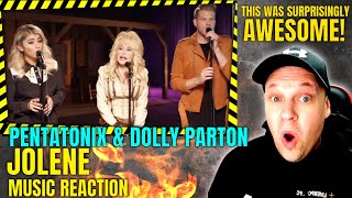 Pentatonix Ft Dolly Parton quot JOLENE quot  Reaction   UK REACTOR [upl. by Nawaj796]