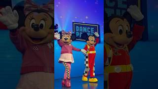 Roadster Racers Mickey amp Minnie at Disney Jr Dance Party  Hollywood Land in DCA disneyjr [upl. by Anileva378]