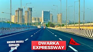 Dwarka Expressway – Full Tour – Kherki Daula in Gurgaon to Delhi at Shiv Murti Mahipalpur  Part 1 [upl. by Rhyner]