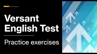 Improve your score in the Versant English test Practice Exercises Questions and Answers [upl. by Hayidan]