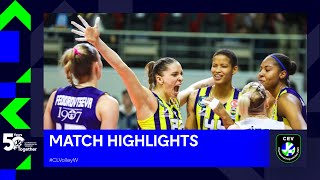 Highlights  Fenerbahce Opet ISTANBUL vs A Carraro Imoco CONEGLIANO  CEV CL Volley 2023 [upl. by Grantham]