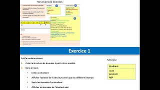 Structures de données en C Exercice gestion des étudiants Naji [upl. by Christie642]