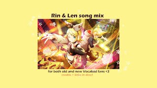 RIN amp LEN song mix vocaloid playlist [upl. by Nelav]