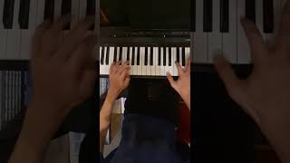 Crazy jazz piano harmonization piano pianoharmony shorts [upl. by Botti]